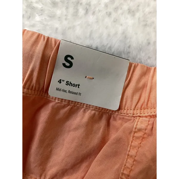 Alpine Design Womens Sweet‎ Melon Orange 4" Twill Shorts ADW15800 Small NWT - Image 6