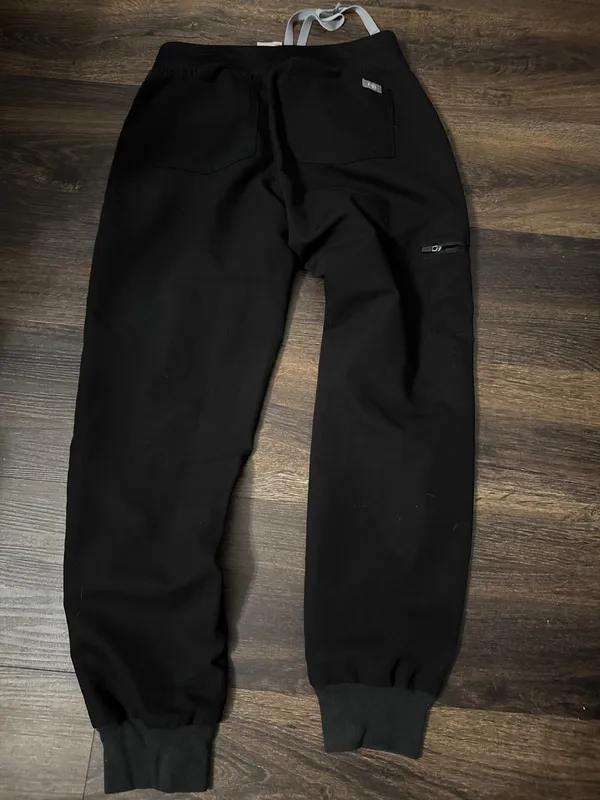 Black FIGS Scrub Pants Women’s XS - Image 2