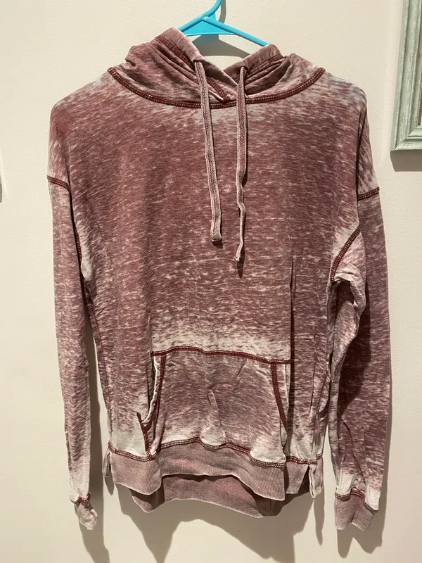 Us Apparel Hoodie Red Size M - Image 2