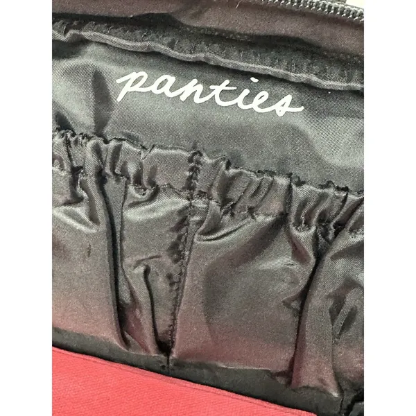 Victoria’s Secret Travel Case Pink Black Stripe Sexy Little Things NWT Gift - Image 12