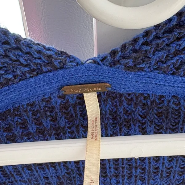 Free People Deep Blue Women's Cardigan - Image 7