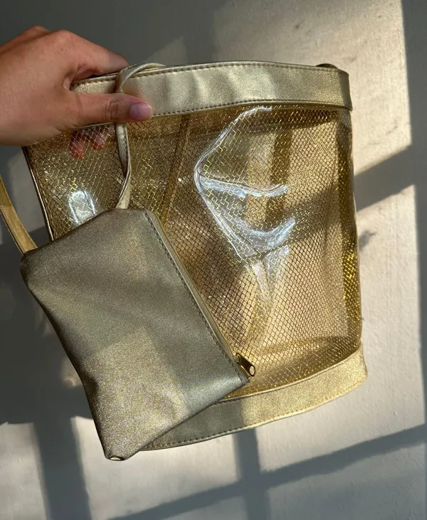 Clear Bag Gold - Image 3