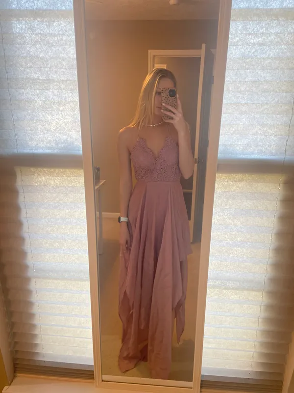 Angel Biba Lace Maxi Dress - Image 3