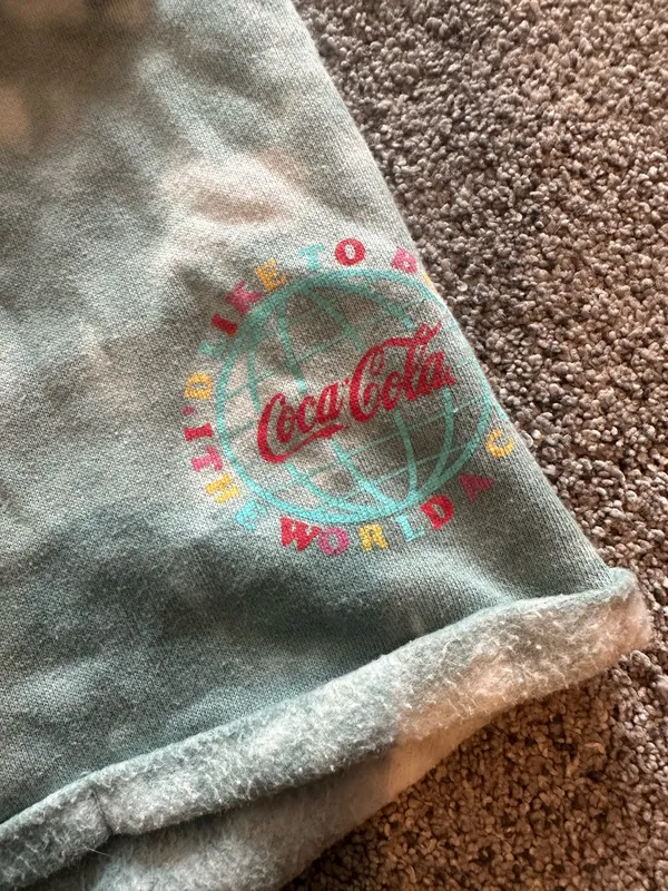 Coco cola casual shorts Blue Size XS - Image 2