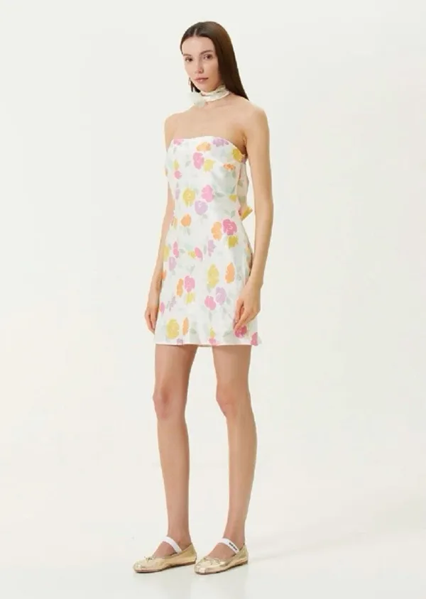 New For Love & Lemons Hazel Mini Dress Size L - Image 4