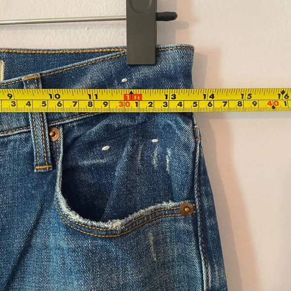 Abercrombie & Fitch Long Ankle Straight Ultra High Rise Jeans Women size 4 / 27 - Image 8
