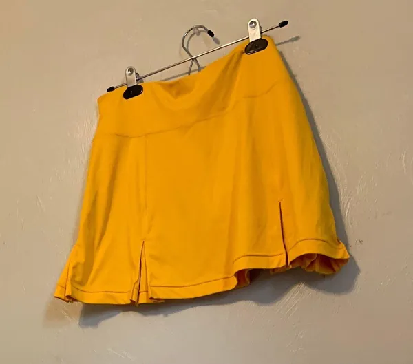 Nike Yellow Tennis Skirt - Image 4