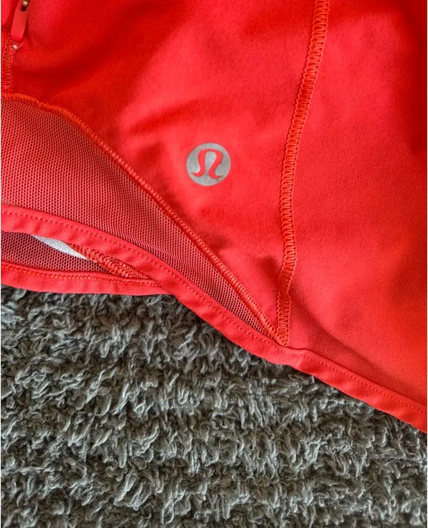 Red Lululemon Low-Rise Hotty Hot 2.5" - Image 3