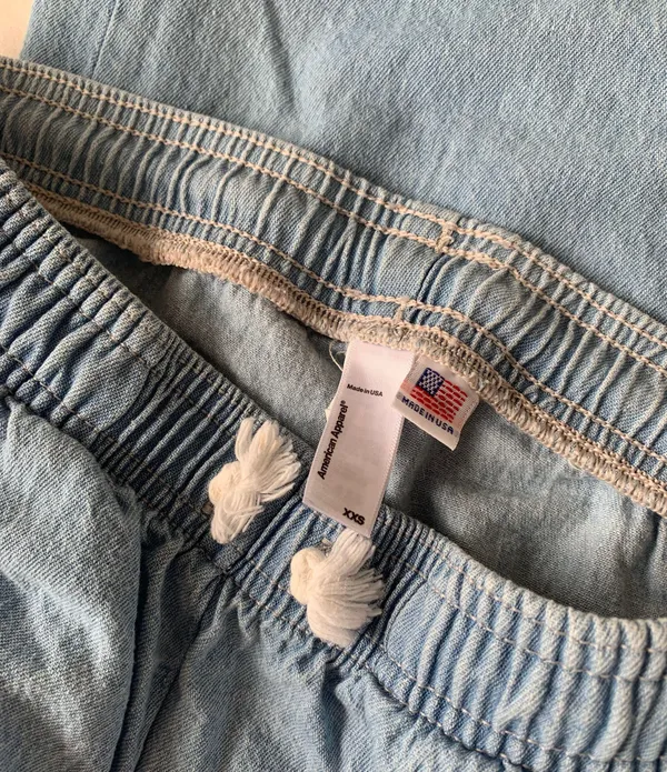 American Apparel Denim  Pants - Image 4