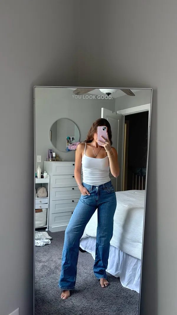 Levi’s Low Pro Straight Jeans - Image 2