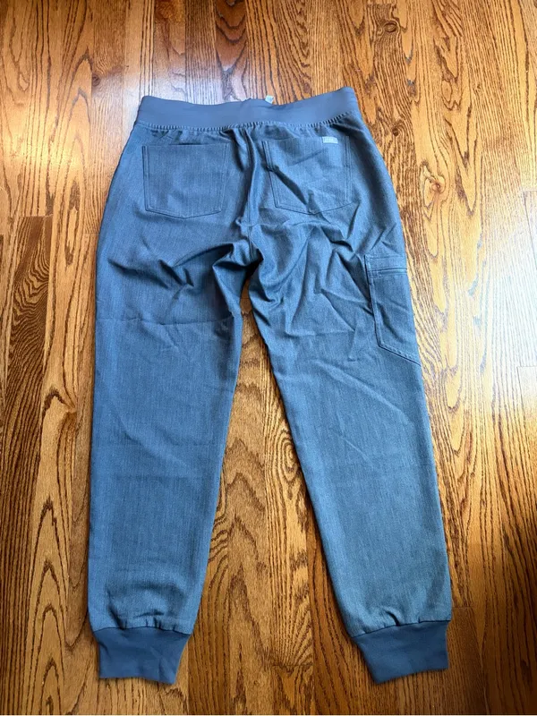 FIGS Technical Collection Scrub Jogger Pants | Women’s S Petite | Heather Gray - Image 2