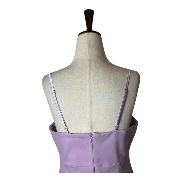 Petal + Pup Dress Women 10 Purple Asymmetric Zahra Midi Slit Preppy‎ Party - Image 7