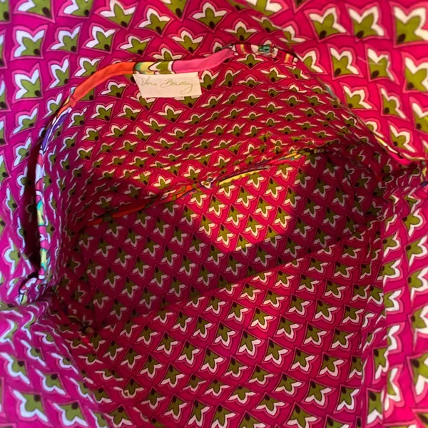 Vera Bradley Multicolor Paisley Print Tote Bag - Image 10