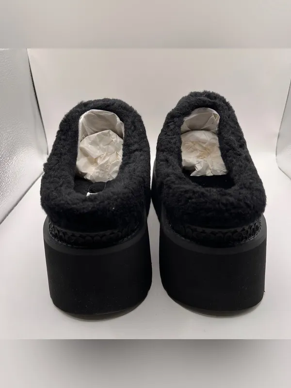 NWB Coach Women's Cecelia Slip-On Platform Clogs size 7 - Image 4
