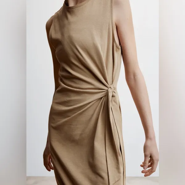 NWT Mango Bow cut-out detail dress - Image 3