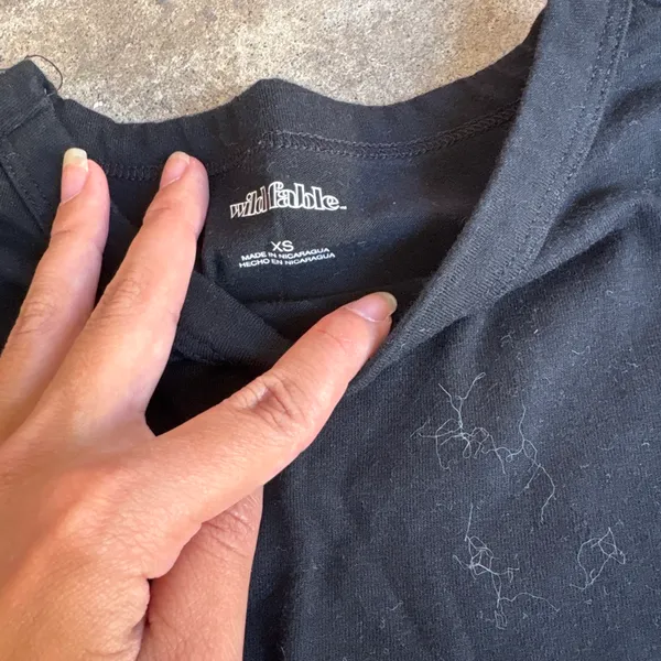 Wild Fable Black Top Crop - Image 2