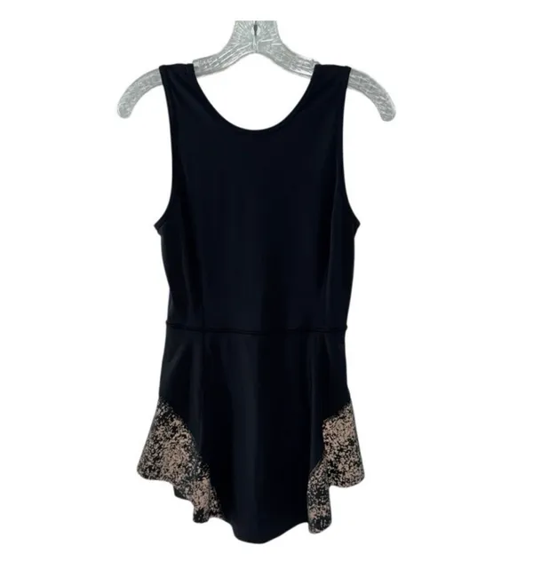 Lululemon Serene Stride Dress Skort Black Sz 6 Tennis Pickleball Run Reflective - Image 8