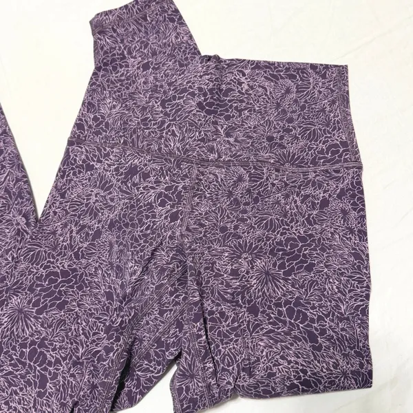 Lululemon Align Pant 25" NULU Arabesque Antoinette Smoky Quartz‎ Size 6 W5BSZS - Image 3