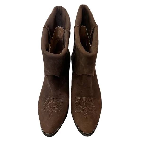 DENIM & SUPPLY Ralph Lauren Leather Rafita Cowboy Boots 5 - Image 3