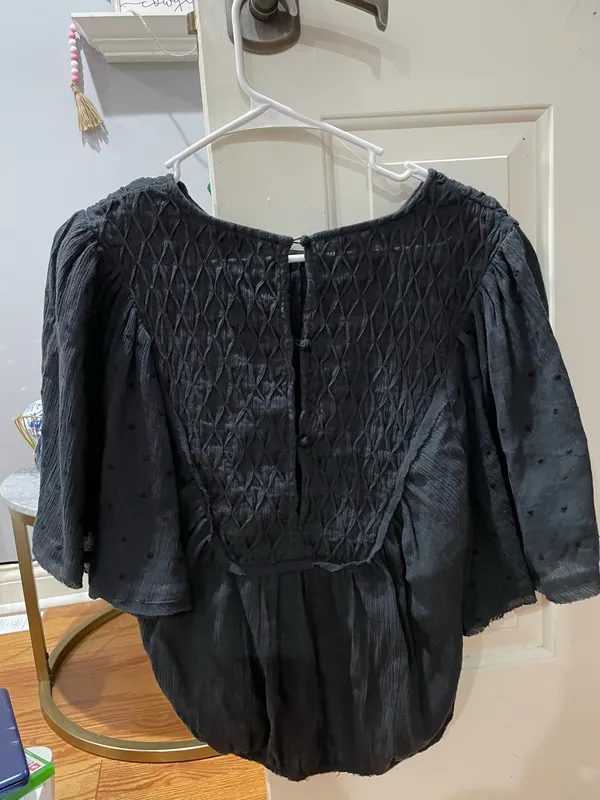 Free People Intimately Top Black blouse - Image 3