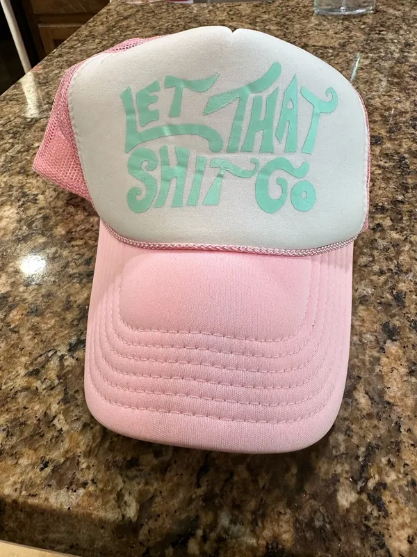 Otto pink trucker hat - Image 2