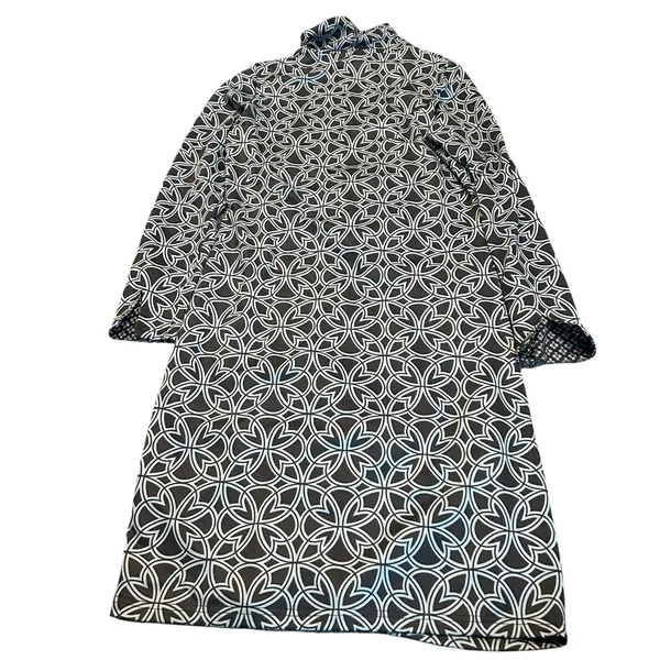GRETCHEN SCOTT gray and icy blue dress - Image 4