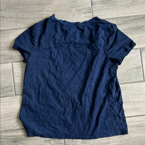 Madison & Berkeley Navy Short Sleeve Tee - Image 4
