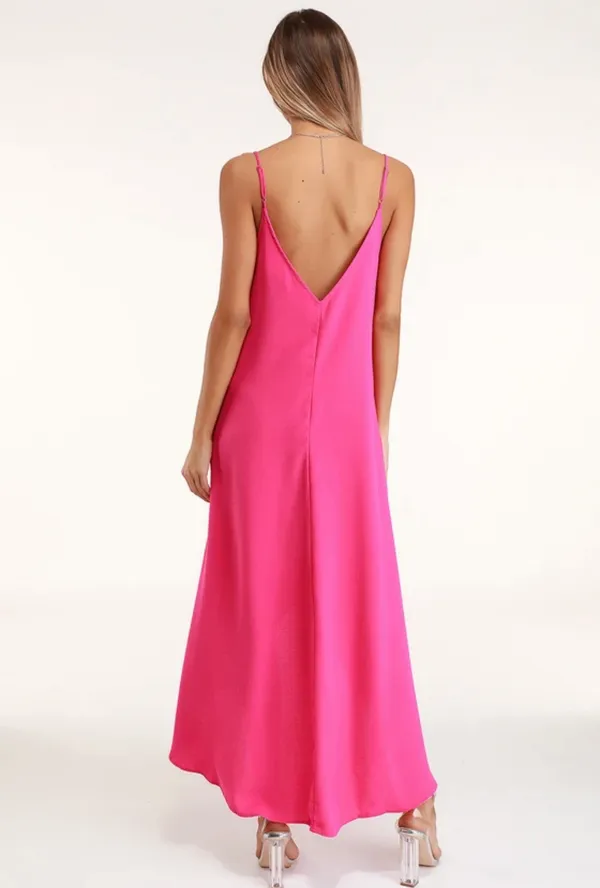 Lulus High Low Maxi Dress - Image 3