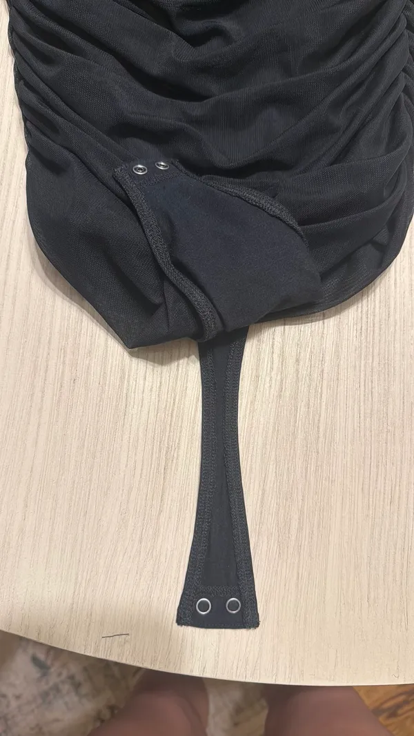 Abercrombie Top Bodysuit Black - Image 2