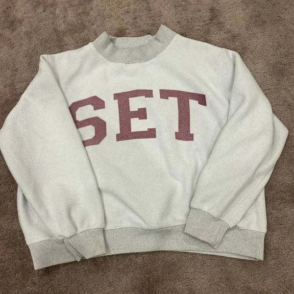 Grey Parke X Set Reversible Mockneck Sweatshirt Limited Edition - Image 5