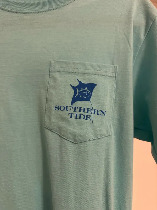 Southern Tide Teal T-Shirt - Image 2
