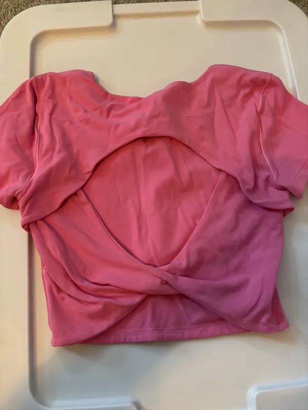 Aerie OFFLINE Pink Workout Top - Image 2