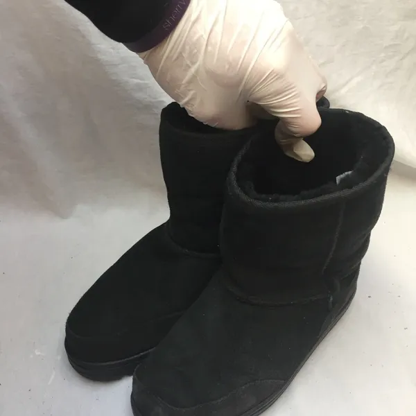 Mini UGG Black Boots Size: 5 - Image 4