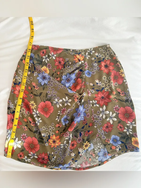 O’Neill Bandi Mini Skirt – Olive/Floral – S - Image 10