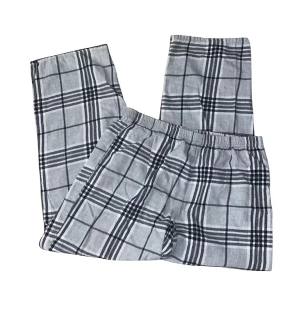 Nautica Sleepwear Neutral Plaid Loungewear Pajama Pants Size Small - Image 2