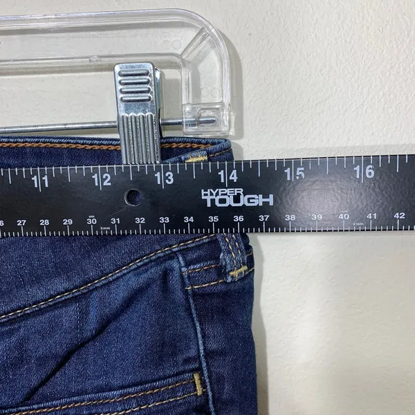 Hollister Skinny Jeans Womens 3R W26 L29 Dark Wash Low‎ Rise Stretch Denim - Image 3