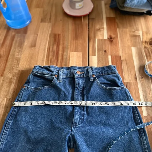 Vintage Wrangler Straight Leg Jeans High Waisted - Image 8