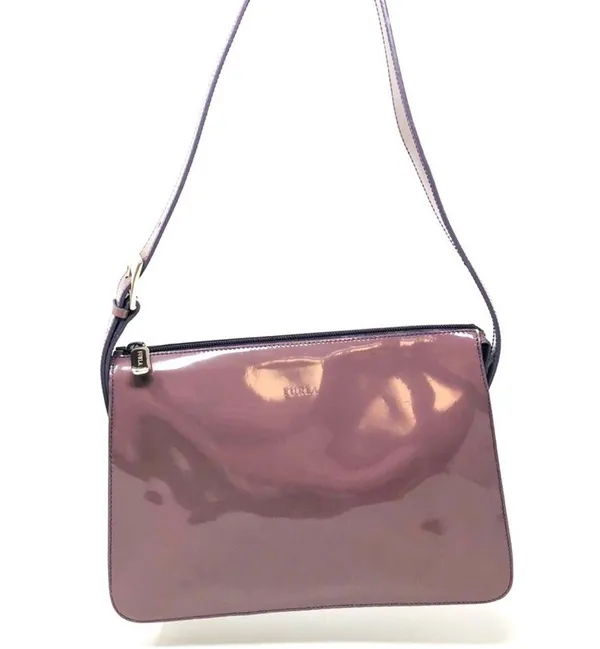FURLA structured leather purse, made in Italy - Image 3