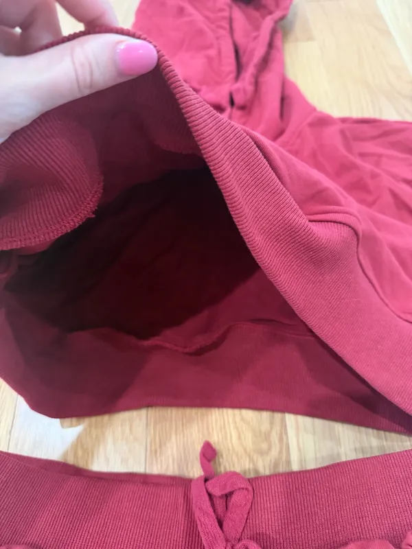 Pink Lily Sleeveless Hoodie Mini Skort - Image 6