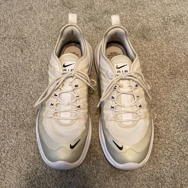 Nike Air Max‎ Axis Womens White Light Bone Running Shoes AA2168-105 Size 8 - Image 2