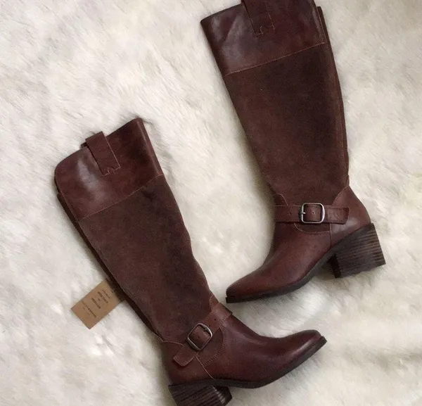Lucky Brand Kailan Leather Boots - Image 2