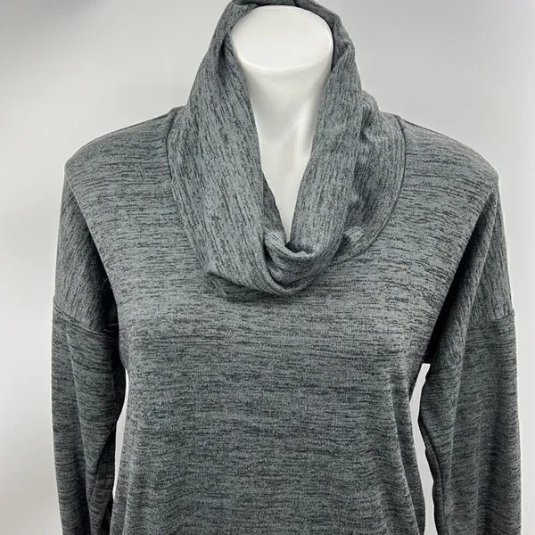 Athleta small cowl neck thumb hole sweater - Image 2