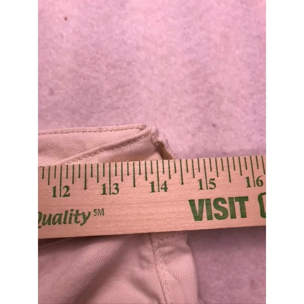 Old Navy Sky-Hi‎ Wide Leg Jeans Womens 2 Cream Extra High Rise Ecru - Image 10