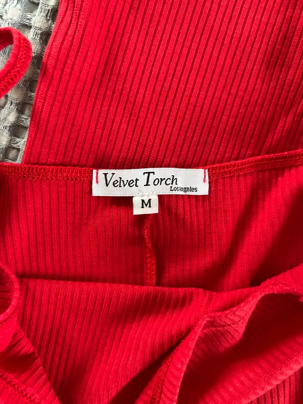 Boutique Dress Red Size M - Image 4