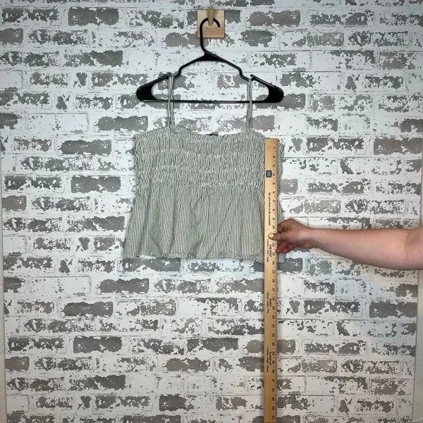American Eagle | women striped cropped tank top - Image 6