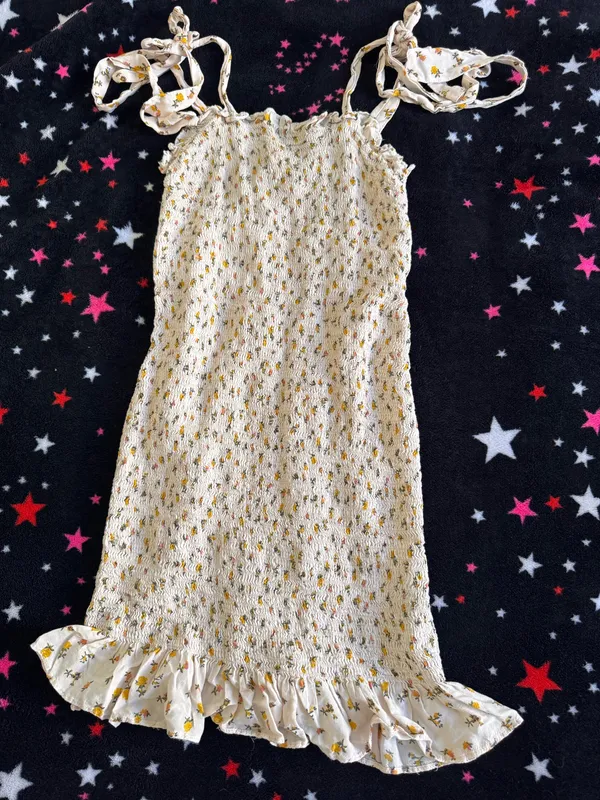 Free People Mini Dress Small Floral - Image 5