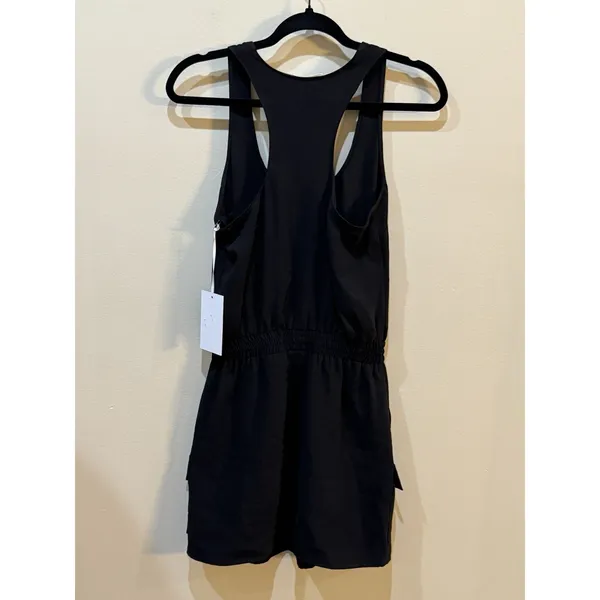Amanda Uprichard Cargo Dress Black‎ Size P Black Athlesiure Casual - Image 3