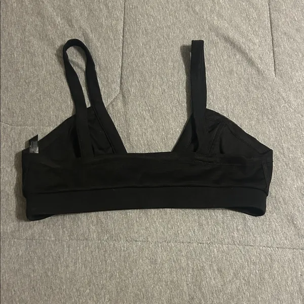 Urban Outfitters Black Bralette Size M - Image 2