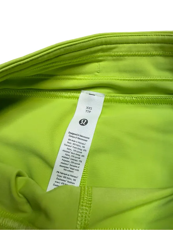 💚 Lululemon Neon Green Athletic Tennis Golf Skirt‎ Skort XXS 💚 - Image 4