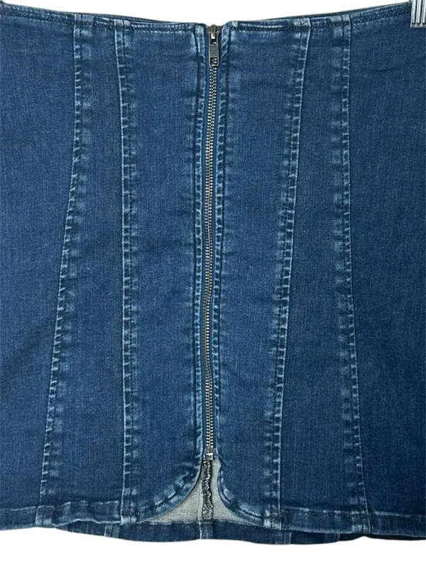 Free People We The Free Layla Denim Miniskirt Size 12 - Image 3